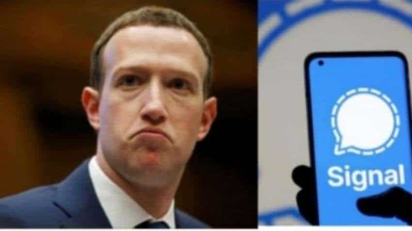 SEE what Signal did after leaked data reveals that Facebook CEO Zuckerberg using this WhatsApp's rival SEE what Signal did after leaked data reveals that Facebook CEO Zuckerberg using this WhatsApp's rival
