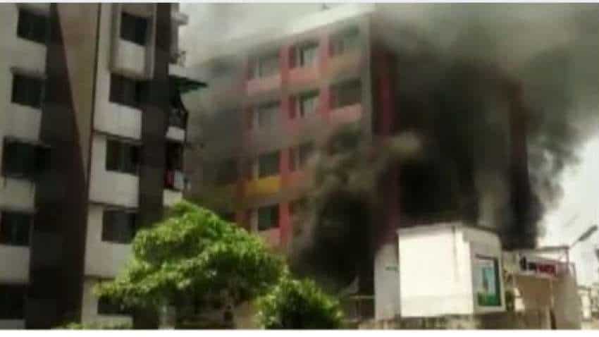 Ahmedabad school fire: Massive flames seen at educational institute; panic grips area