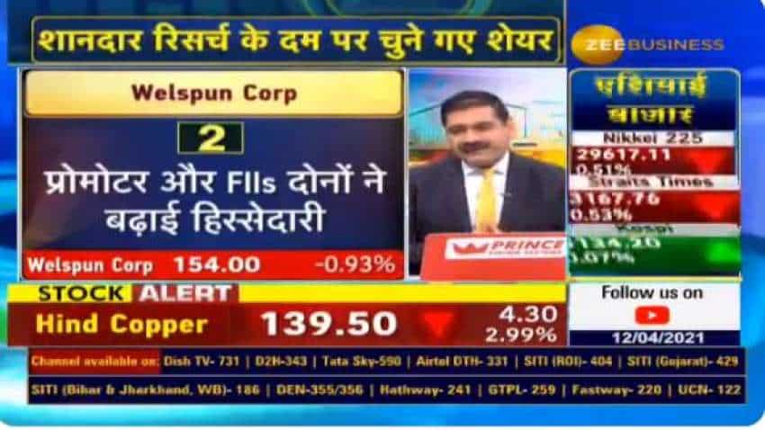 SIP stocks with Anil Singhvi: Expert picks Welspun Corp shares for good returns; Market Guru explains why it is a &#039;good buy&#039;
