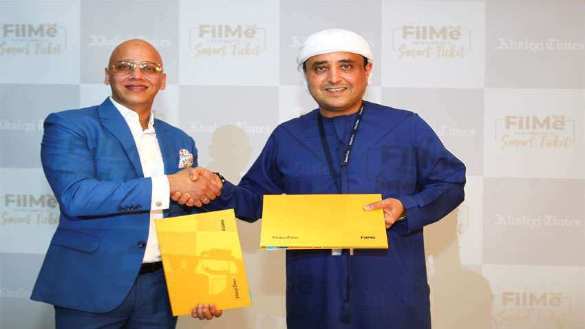 Media giant Khaleej Times enters into entertainment business with its deal with innovative platform FilMe
