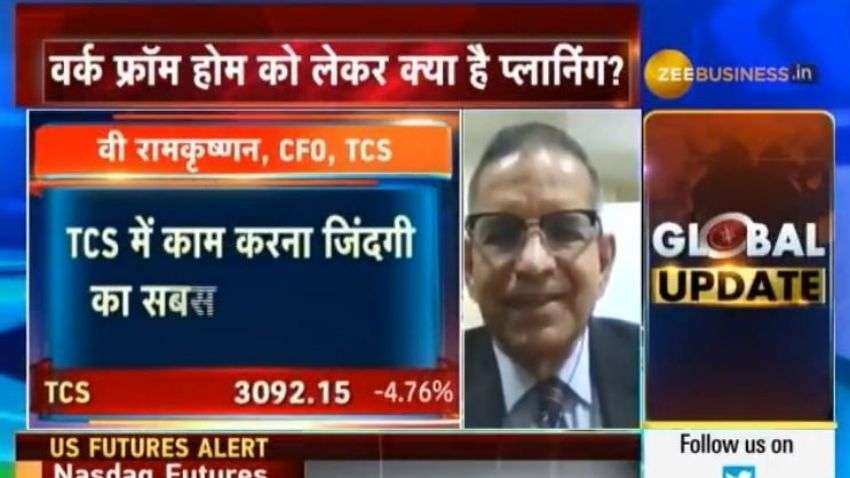 TCS emphasizes on providing technological solutions to its customers: V Ramakrishnan, CFO