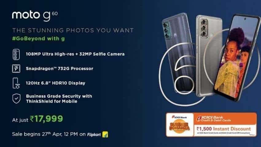Moto G60, Moto G40 smartphones launched in India - Check price, bank offers, specifications and more Moto G60, Moto G40 smartphones launched in India - Check price, bank offers, specifications and more