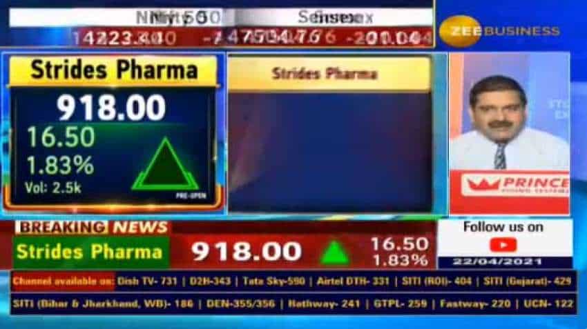 Anil Singhvi picks Strides Pharma as his 'SIP STOCK' today, know the reason WHY Anil Singhvi picks Strides Pharma as his 'SIP STOCK' today, know the reason WHY