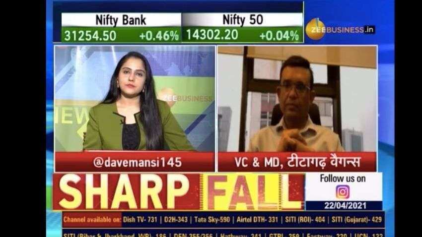 Titagarh Wagons has an order book of Rs 4,500 crore: Umesh Chowdhary Titagarh Wagons has an order book of Rs 4,500 crore: Umesh Chowdhary