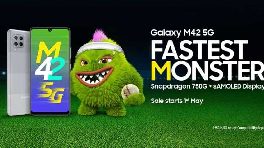 Samsung Galaxy M42 5G launched in India at THIS price: Check, specifications, features, and more Samsung Galaxy M42 5G launched in India at THIS price: Check, specifications, features, and more