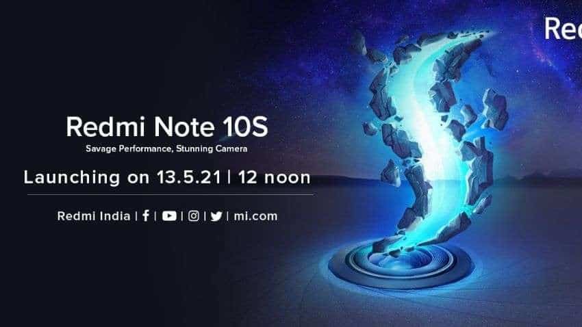 Redmi Note 10S India launch: Stage set! How to watch LIVE streaming, webcast; know expected price, specifications, camera details and more Redmi Note 10S India launch: Stage set! How to watch LIVE streaming, webcast; know expected price, specifications, camera details and more