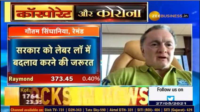 There is a need to bring changes in Labour Laws: Gautam Singhania, Raymond Group