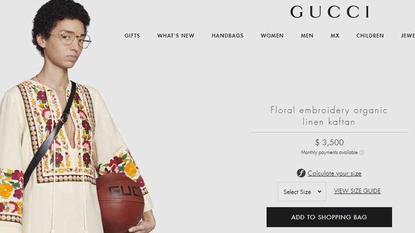 Big buzz! Gucci is selling Indian culture embroidery-inspired kaftans for WHOPPING Rs 2.56 lakh