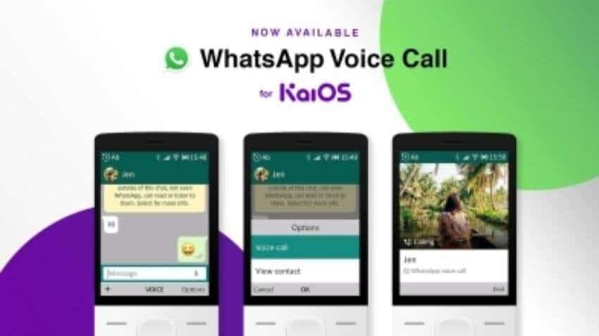 Whatsapp Latest Update Voice Calling Allowed On Kaios Feature Phones Including Jiophone All Details Here Zee Business