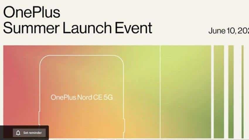 OnePlus Event 2021 LIVE: Stage set! OnePlus Nord CE 5G launch in India TODAY: What you should know
