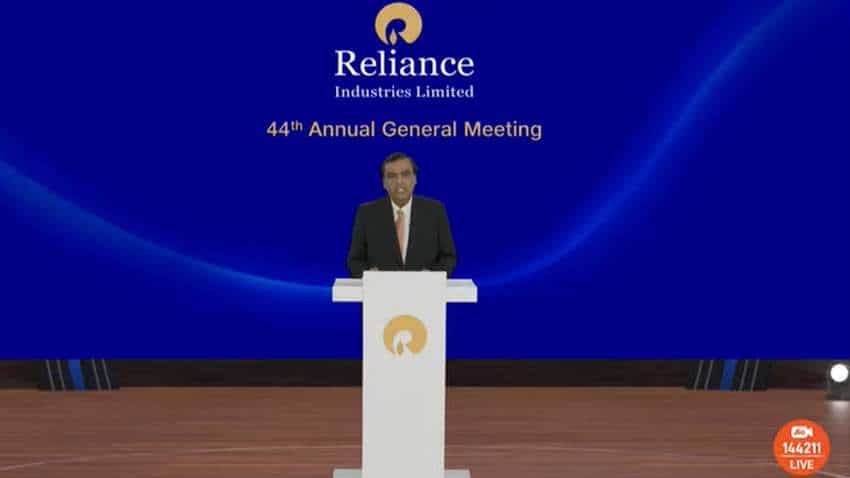 Reliance AGM 2021 HIGHLIGHTS: JioPhone Next, Saudi Aramco and more - What all Mukesh Ambani confirmed in RIL AGM speech - TOP POINTS Reliance AGM 2021 HIGHLIGHTS: JioPhone Next, Saudi Aramco and more - What all Mukesh Ambani confirmed in RIL AGM speech - TOP POINTS