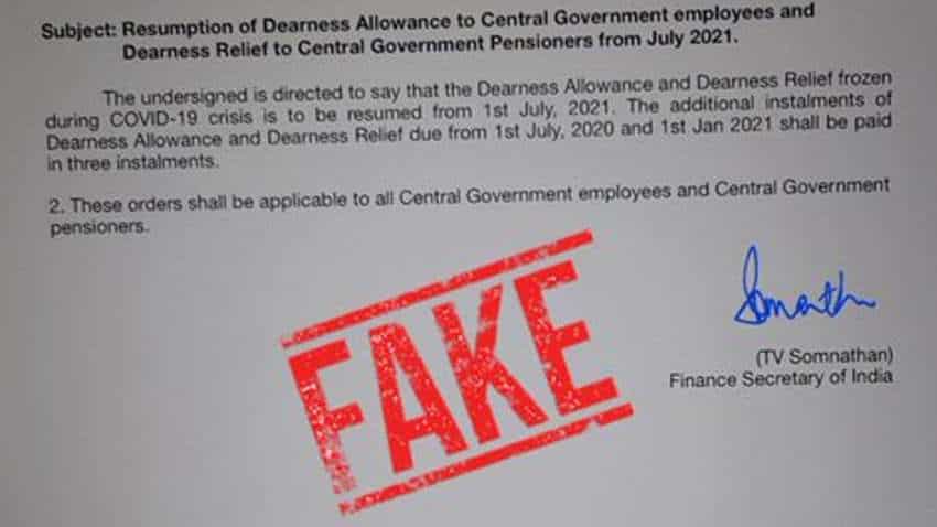 Central Government Employees Da Alert No Resumption Of Dearness Allowance Confirms Finance Ministry Zee Business