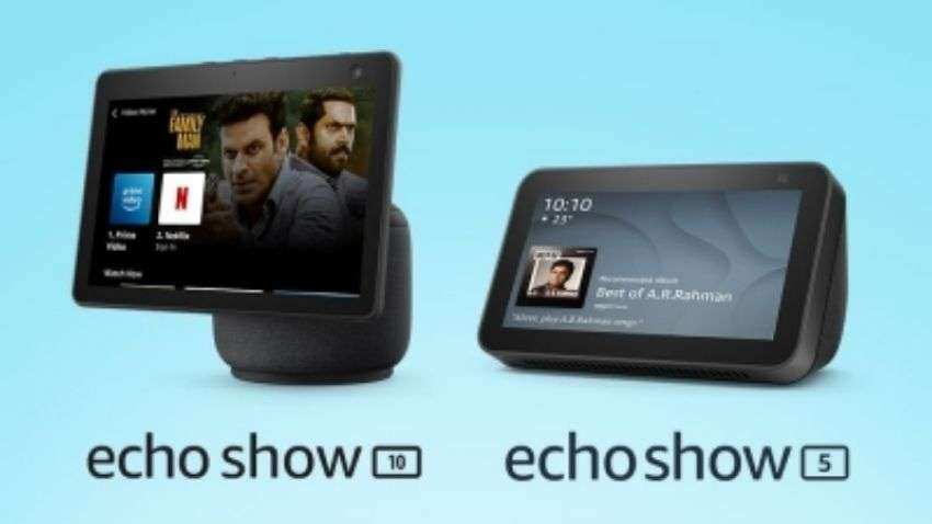 Amazon Echo Show 10, Echo Show 5 devices LAUNCHED in India: Check Price, Features, Availability and more