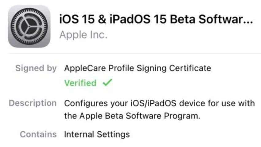 다운로드 베타 ios 15 아이폰에 iOS15