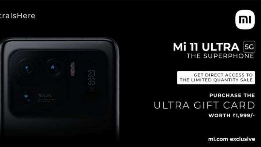 Xiaomi Mi 11 Ultra sale: Details REVEALED! Here&#039;s how to buy the flagship smartphone - Check Price &amp; Specs