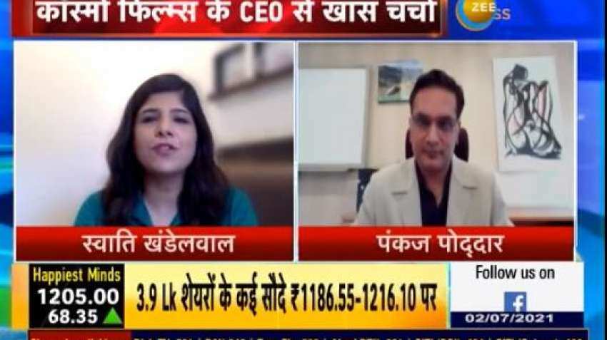 We will have cash of around Rs 1,000 in the balance sheet in next four years: Pankaj Poddar, CEO, Cosmo Films