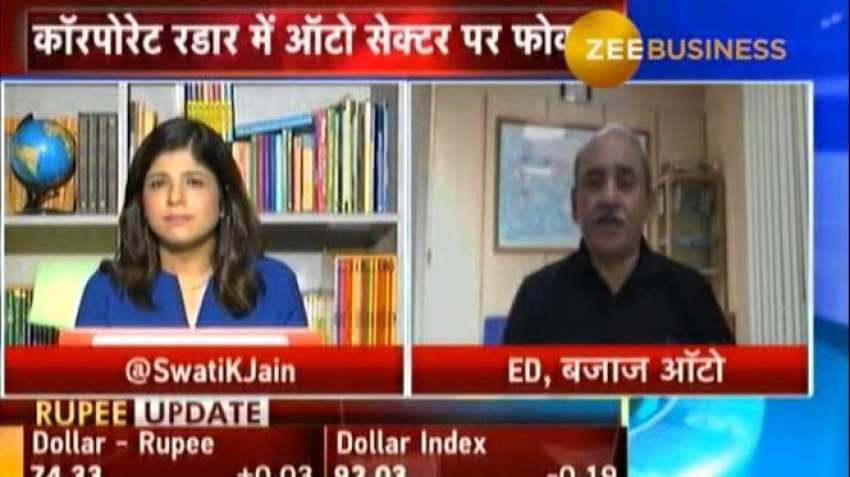 Auto sales expected to remain good between July to September quarter: Rakesh Sharma, ED, Bajaj Auto