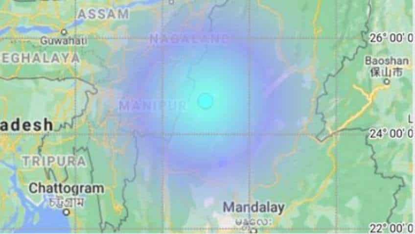 Earthquake Today: 4.5 magnitude quake jolts Manipur this morning