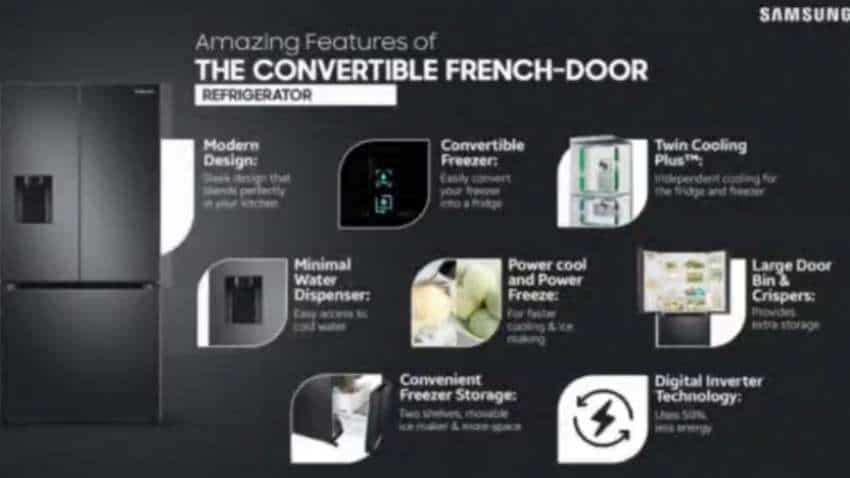 Samsung unveils 3-door refrigerators for compact kitchen