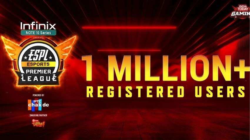 ESPL 2021: BIG! Last user registration phase CONCLUDES with more than one million registrations for Esports Premier League, 96 teams eye PRIZE MONEY of RA 25 lakh as they move to next level 
