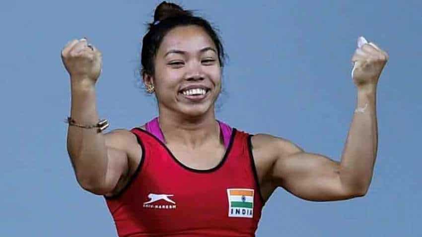 India's first medal at Tokyo Olympics: PROUD MOMENT Mirabai Chanu snatches silver in 49kg weightlifting category India's first medal at Tokyo Olympics: PROUD MOMENT Mirabai Chanu snatches silver in 49kg weightlifting category