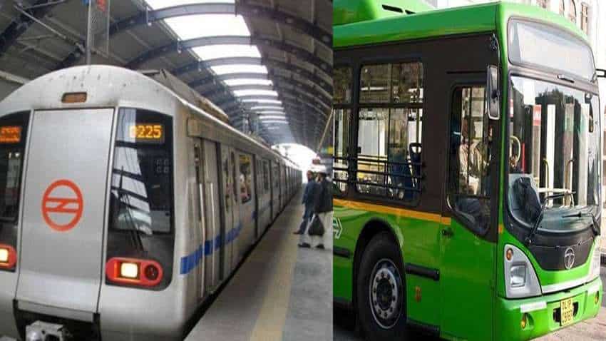 Covid-19: Delhi Metro, DTC buses  Alert - to operate at 100% capacity from MONDAY; No standing allowed in Metro; cinemas, theatres, multiplexes to open with 50% capacity
