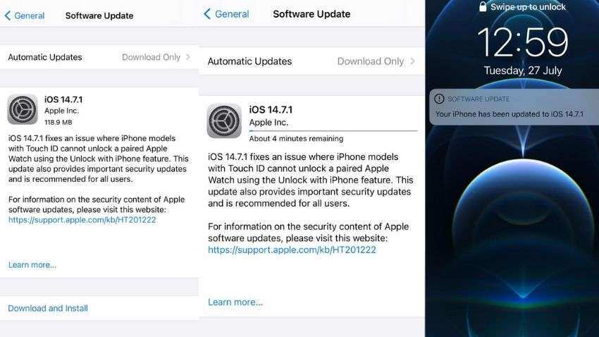 Apple iOS 14.7.1 update RELEASED - Check list of eligible iPhones, major updates, DOWNLOAD process and MORE
