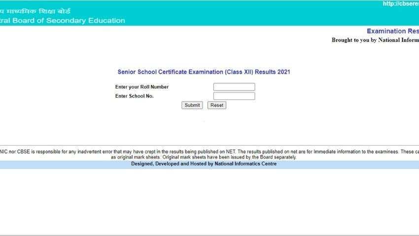 DECLARED! CBSE Class 12 Board Exam 2021 results out at cbseresults.nic.in, see here how to CHECK - Results also available on DigiLocker