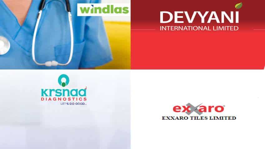 IPO on 4th August: It’s raining public issues! KRSNAA Diagnostics, Windlas Biotech, Devyani International, Exxaro Tiles open tomorrow – Price Band, lot size, discounts – ALL DETAILS HERE IPO on 4th August: It’s raining public issues! KRSNAA Diagnostics, Windlas Biotech, Devyani International, Exxaro Tiles open tomorrow – Price Band, lot size, discounts – ALL DETAILS HERE