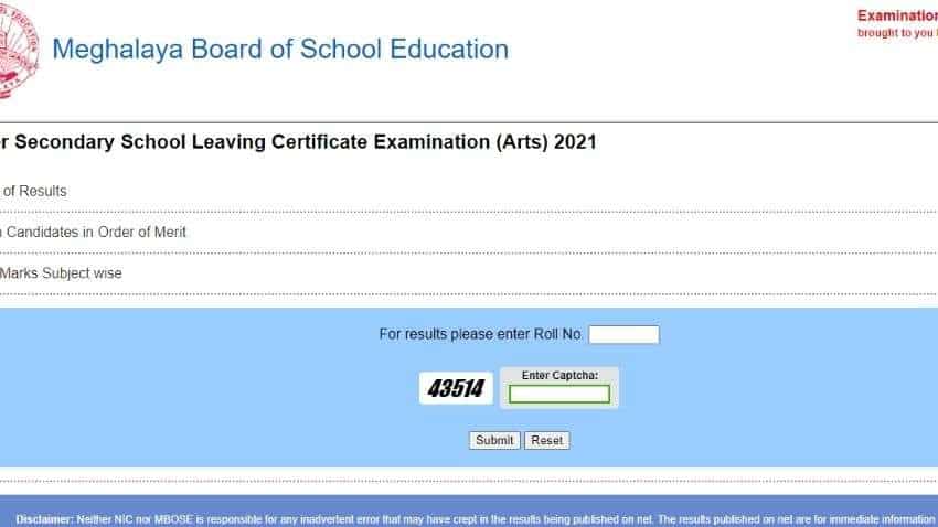 MBOSE HSSLC Arts 2021 results DECLARED, GIRLS outshine BOYS in pass percentage; see here HOW to CHECK - SSLC 2021 results at 11 AM MBOSE HSSLC Arts 2021 results DECLARED, GIRLS outshine BOYS in pass percentage; see here HOW to CHECK - SSLC 2021 results at 11 AM