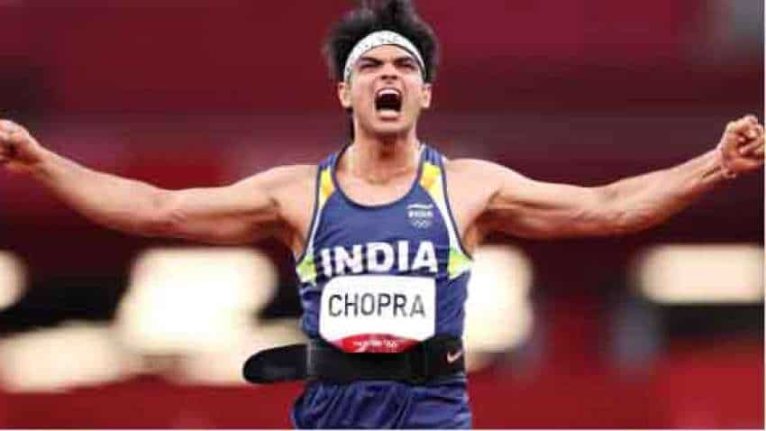 Neeraj Chopra scripts HISTORY at Tokyo Olympics 2020; wins FIRST GOLD for India- Check PM Modi's message for 'young Neeraj' Neeraj Chopra scripts HISTORY at Tokyo Olympics 2020; wins FIRST GOLD for India- Check PM Modi's message for 'young Neeraj'
