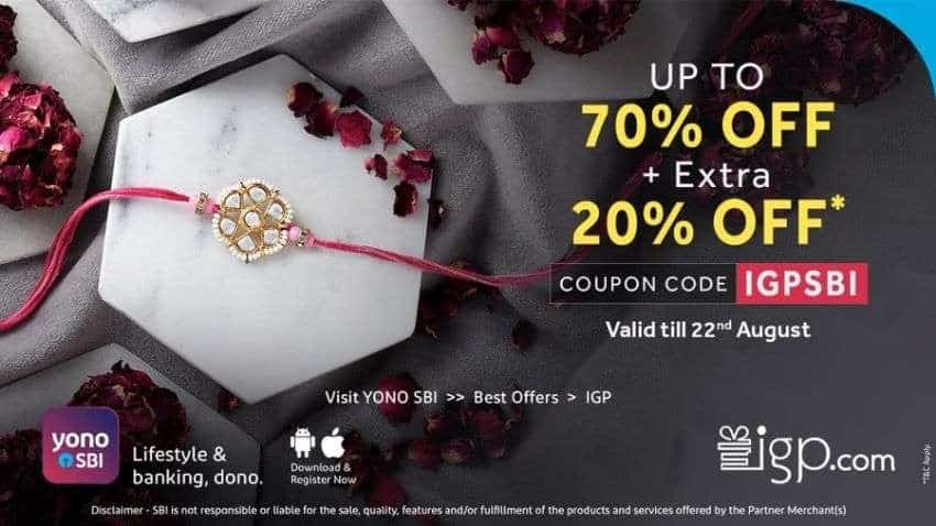 Rakhi 2021: SBI customers can get BUMPER discount up to 70% on Rakhi gifts by using THIS CODE, extra 20% OFF for YONO users - see how