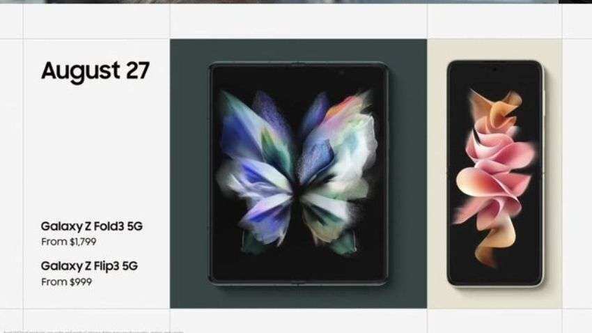 Samsung Galaxy Unpacked Event LIVE UPDATES: LAUNCHED! Samsung Galaxy Z FOLD 3 with under display camera, Galaxy Z FLIP 3, Galaxy Watch 4 series, Galaxy Buds 2 - CHECK PRICE