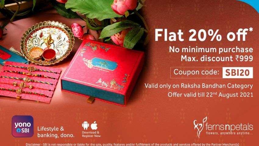 Raksha Bandhan 2021: Buy Rakhi gifts and get this BIG DISCOUNT of FLAT 20% OFF through SBI YONO - Here&#039;s how
