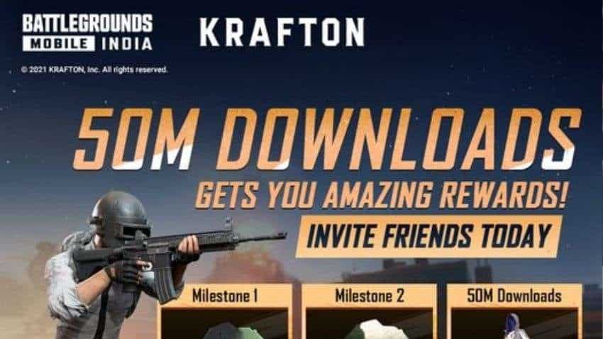 Battlegrounds Mobile India hits 50 MILLION Downloads, Krafton CONFIRMS - BGMI iOS availability SOON Battlegrounds Mobile India hits 50 MILLION Downloads, Krafton CONFIRMS - BGMI iOS availability SOON