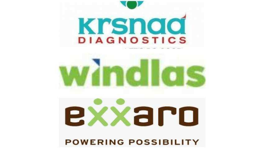 Krsnaa Diagnostics, Exxaro Tiles, Windlas Biotech stocks listed today - Know the performance on debut Krsnaa Diagnostics, Exxaro Tiles, Windlas Biotech stocks listed today - Know the performance on debut