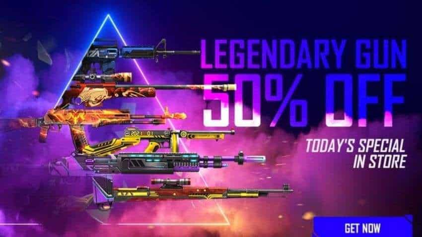 Garena Free Fire latest update: LIMITED OFFER! 50% OFF on all legendary gun skins - Also check latest Free Fire redeem codes process