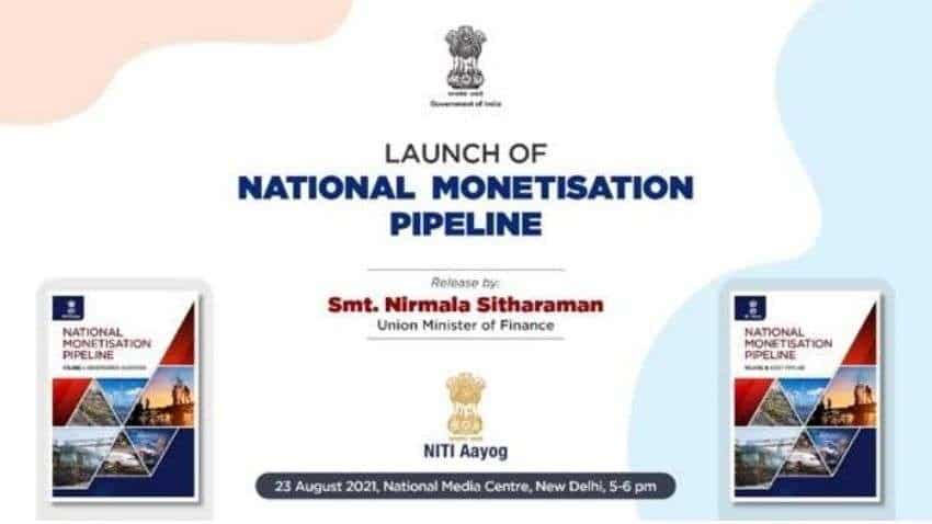 National Monetisation Pipeline (NMP) LAUNCH Today: Check what to EXPECT from FM Nirmala Sitharaman National Monetisation Pipeline (NMP) LAUNCH Today: Check what to EXPECT from FM Nirmala Sitharaman