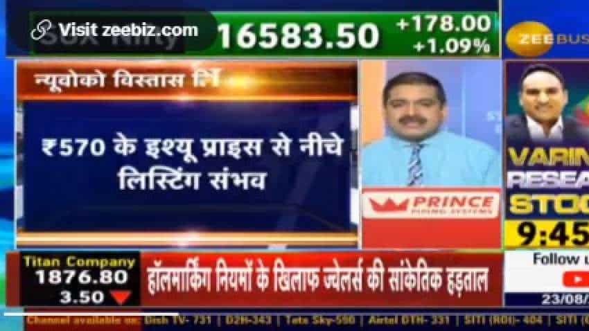 Nuvoco Vistas listing below issue price? Check Anil Singhvi's views and strategy for this share Nuvoco Vistas listing below issue price? Check Anil Singhvi's views and strategy for this share