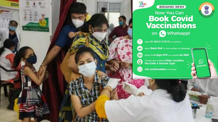 COVID-19 vaccine slot booking on WhatsApp: Follow THIS step-by-step guide - Also know how to DOWNLOAD coronavirus vaccination certificate on WhatsApp