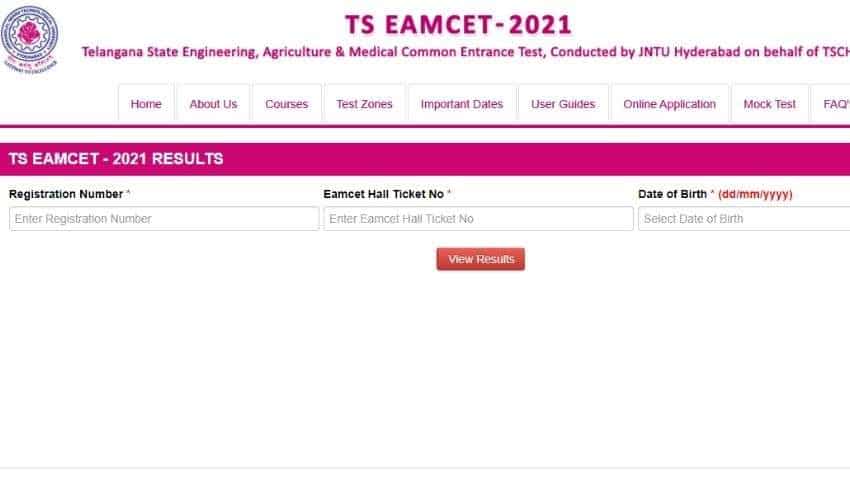 TS EAMCET 2021 Results DECALRED, See How To DOWNLOAD And Rank Cards At ...