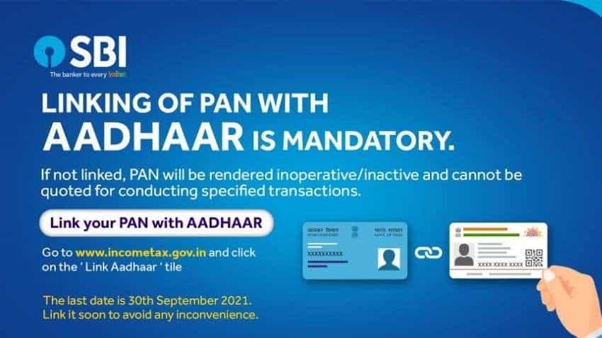 SBI customers ALERT! THIS FACILITY will NOT BE AVAILABLE if PAN-Aadhaar linkage is not done before DEADLINE- Check FULL PROCESS here SBI customers ALERT! THIS FACILITY will NOT BE AVAILABLE if PAN-Aadhaar linkage is not done before DEADLINE- Check FULL PROCESS here