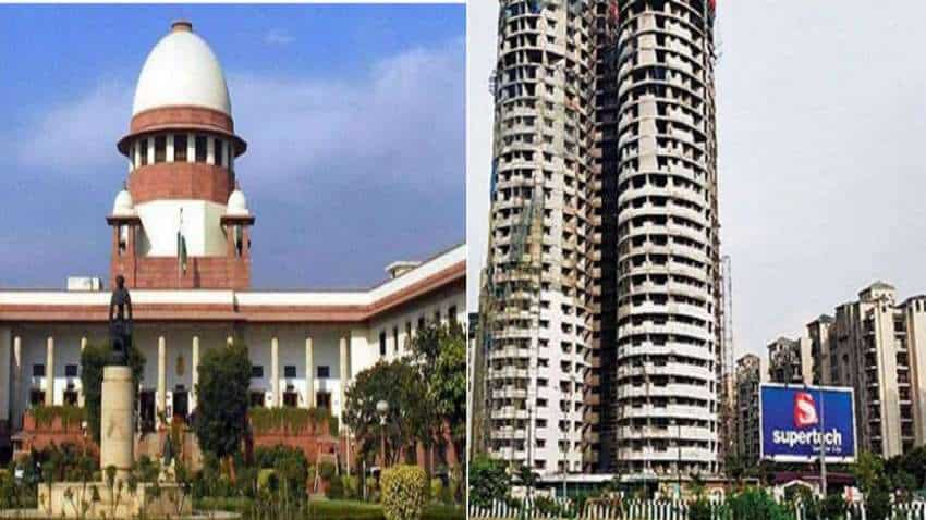 SC VERDICT on Supertech: DEMOLISH 40-storey twin towers in 3 months, return money to HOME BUYERS in 2 months, apex court tells real estate firm SC VERDICT on Supertech: DEMOLISH 40-storey twin towers in 3 months, return money to HOME BUYERS in 2 months, apex court tells real estate firm