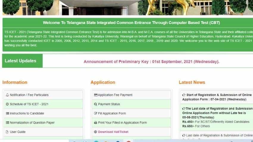 TS ICET 2021 preliminary answer keys RELEASED at icet.tsche.ac.in, check how to DOWNLOAD and raise OBJECTION - Check FULL PROCESS here