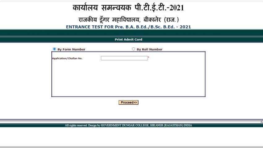 Rajasthan PTET exam 2021 admit card RELEASED; see how to DOWNLOAD - Check FULL LIST of websites, exam date and other details here