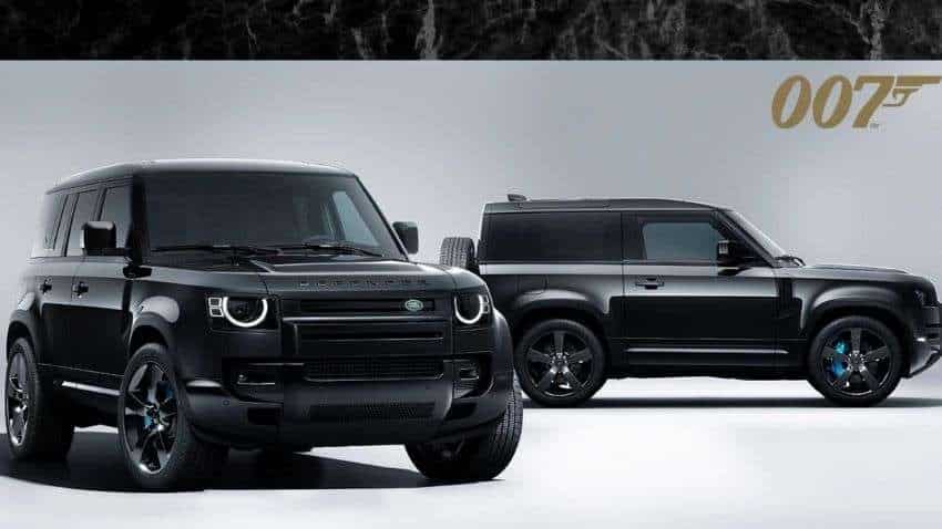 ONLY 300 Defender V8 Bond Edition from Land Rover to be rolled out; LIMITED EDITION car debuts in James Bond's upcoming flick 'No Time To Die' ONLY 300 Defender V8 Bond Edition from Land Rover to be rolled out; LIMITED EDITION car debuts in James Bond's upcoming flick 'No Time To Die'