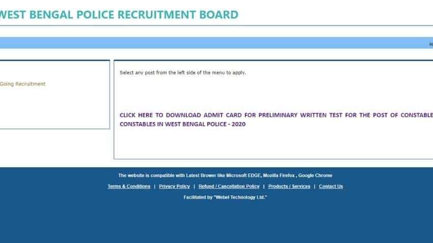 West Bengal Police Constable admit card RELEASED at wbpolice.gov.in, follow this step-by-step guide to DOWNLOAD - Check exam date and other details here
