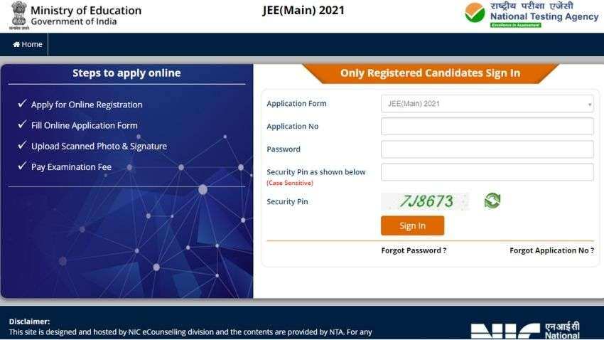 JEE Main 2021 session 4 answer keys RELEASED at jeemain.nta.nic.in, see step-by-step guide to RAISE objection - Check last date to apply, fees and KEY details here