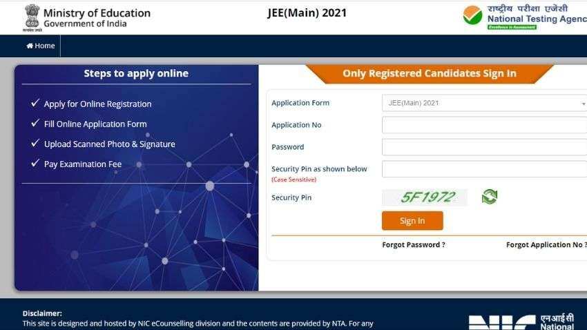 HURRY! JEE Main 2021 session 4 objections against answer keys can be RAISED till THIS time TODAY - Check FULL PROCEDURE here HURRY! JEE Main 2021 session 4 objections against answer keys can be RAISED till THIS time TODAY - Check FULL PROCEDURE here
