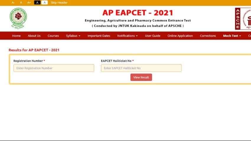 AP SCHE EAMCET 2021 results DECLARED, see how to DOWNLOAD results and rank cards - Find details here